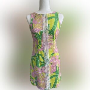 Lilly Pulitzer Vibrant Pink and Yellow Garment